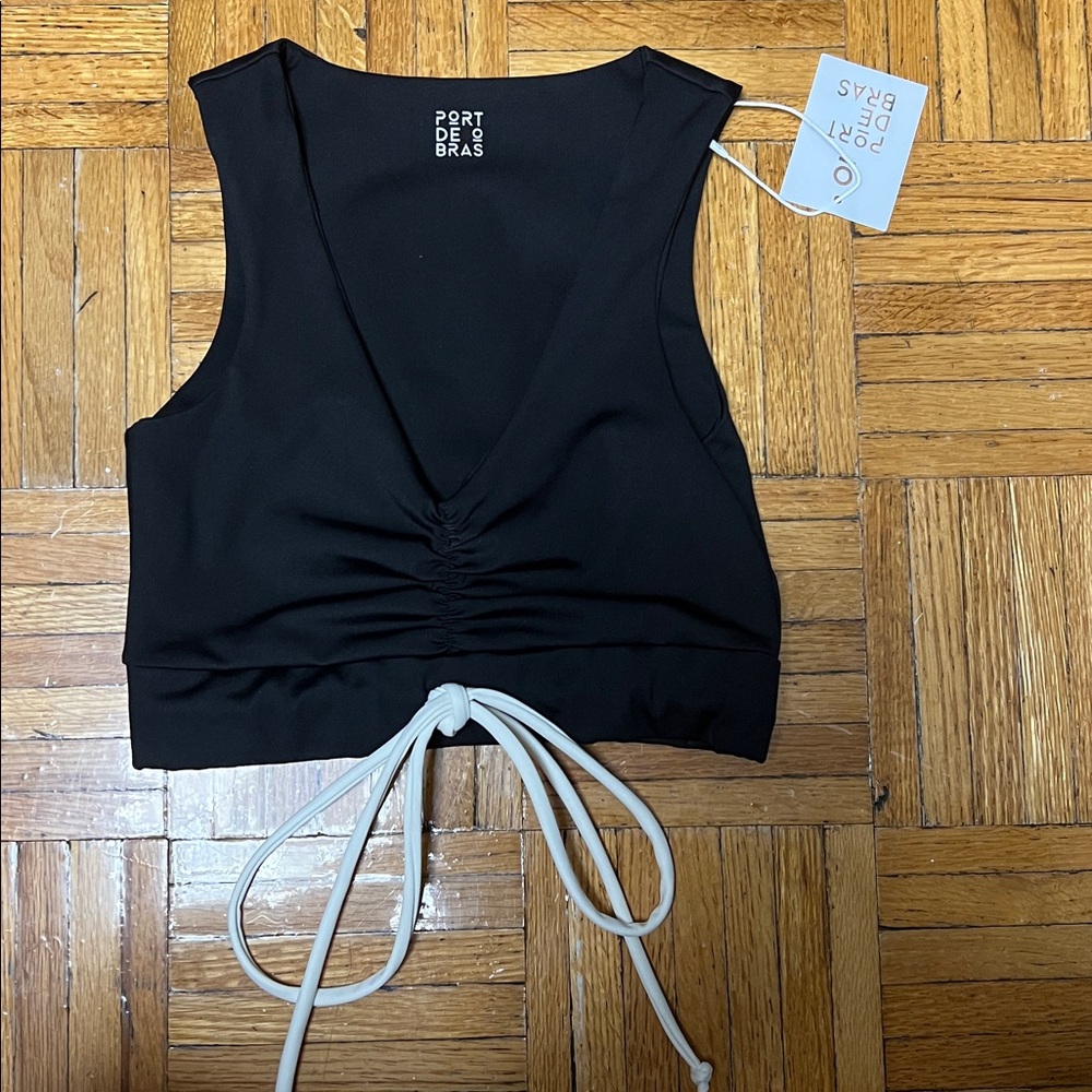 NWT Port de Bras Akari Bra Black Sz Small